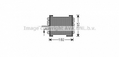 AVA QUALITY COOLING ms2480 -  Топливный радиатор
